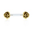 Rose Shaped S316L Intimate Piercing INT-01